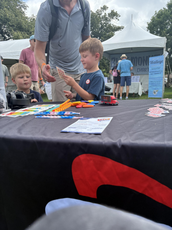 Providing sensory relief for individuals at The Pittsburgh Vintage Grand Prix